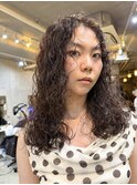 ハードパーマ/スパイラルパーマ/カーリーヘア/ロングパーマ