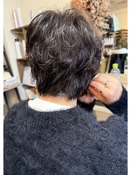 ヘアーライツローカル(HAIR LIGHTS LOWCAL) ショートパーマ