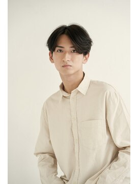 アッシュ 祐天寺店(Ash) センターパート×ニュアンスパーマ【祐天寺】