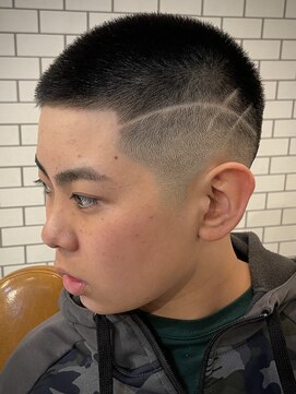 サードプレイス(Third Place) ボウズフェード