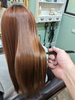 アジュール(Azur)の写真/全国で1%のみ取扱の希少ケア《バイカルテ》導入店★内部補修を極めた髪質改善で、理想のうるツヤ髪へ。