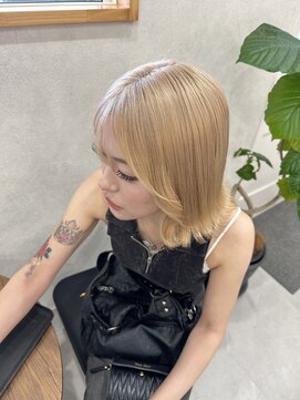 ソーバイスターク(THOR by stark) ホワイトベージュ/ブロンド/ミルクティー/姫路/姫路美容院