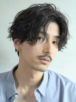 フィフス 大分(fifth)&nbsp;大分ツイストスパイラルパーマメンズカットセンターパートつよめ