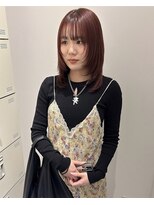 ニナ 梅田(nina)&nbsp;ワインレッド×レイヤー