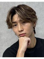 ハイプ(HYPE) フェザーパーマ/センターパート/シャドウパーマ/眉毛