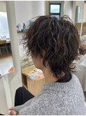 スパイラルパーマ