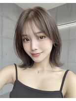 ヴェイン 渋谷(vain)&nbsp;初カラーにおすすめ！ダブルイルミナで作るベージュカラー◎