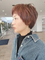 ビュートリアム 神戸(BEAUTRIUM)&nbsp;オレンジショート/ショートカット/ショートヘア/20代/30代/40代
