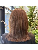アイフィール アヴェダ 瑞江店(i feel AVEDA)&nbsp;ミディアムレイヤー×ベージュカラー