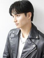 リコ ヘアアンドリラクゼーション 名駅店(LICO HAIR&RELAXATION) ニュアンスセンターパートヘア 名古屋駅/メンズ/パーマ