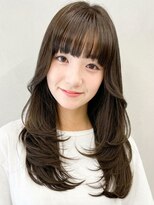 メゾン 吉祥寺北口(MAISON)&nbsp;韓国風ミディアムレイヤー×オリーブベージュ