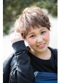 【ショート女子に大人気】愛されマッシュショートヘア