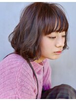 スリー スタンド(THREE STAND) THREE　大人かわいい 小顔ショートボブ ラベンダー