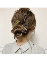 シャル 相模大野(shalu)&nbsp;【ムラカミ】ハイライト×シニヨンアレンジ≪shalu相模大野≫