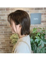デルタ(Delta)&nbsp;ワンレングスボブ×クールカジュアル