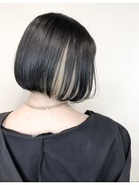 トルネード(TORNADO) 韓国風切りっぱなしボブ インナーカラー タンバルモリ M212