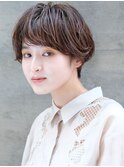 【骨格補正】丸みショートはゆるパーマがおすすめ!