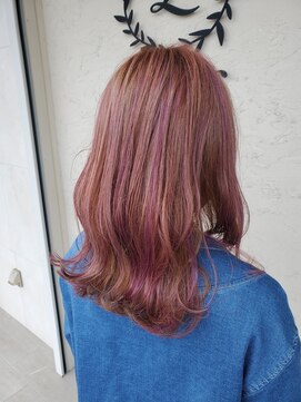 ラフヘアーアンドスパ(Luffhair&spa) mixカラー
