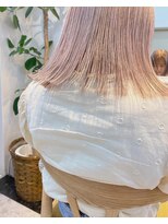 サロンド ハル 国分寺店(salon de HALU)&nbsp;切りっぱなし透明感☆ピンクベージュ[国分寺/国分寺駅/国分寺