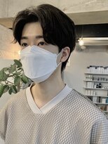 バイフィフス 原宿/表参道(by fifth)&nbsp;◇センターパート 韓国ヘア ニュアンスパーマ トランクスヘア