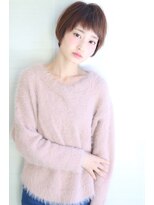 オーロ(ORO)&nbsp;ベビーバングが可愛い小顔ショート