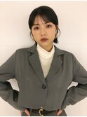 【PAAQ田中智大】うぶ毛バング×もみれ毛×ウルフボブ