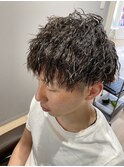 ハードスパイラル×マッシュレイヤー×ツーブッロク