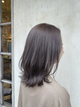 エイミーバイアフロート(amie  by afloat) グレージュカラー×レイヤー