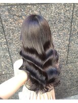 ロンドポレール 北千住(Lond polaire)&nbsp;【伊勢】艶髪くびれミディ/セクションカラー/ペールベージュ