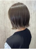【tetote村山サロンスタイル】外はね　ナチュラルボブ