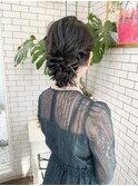 ＊THE  RIRE.  結婚式お呼ばれ×シニヨンアレンジ＊