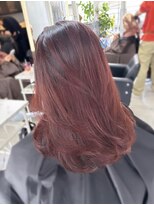 イヴ 原宿(I've)&nbsp;チェリーレッド×レイヤーカット