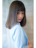 ミラレスカ 栄(MIRA RESCA)&nbsp;ミラレスカ 前髪パッツンのワンカールボブbyウラタニ