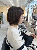 愛され顎ラインボブアンニュイ色気色っぽボブウェーブボブ