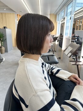 フリーラ 横浜(freera) 愛され顎ラインボブアンニュイ色気色っぽボブウェーブボブ