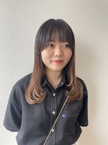 サラ ビューティー サイト 古賀店(SARA Beauty Sight) 20代30代40代/レイヤーカット/顔周りレイヤー