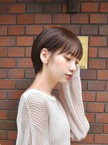 ウィローズ(WILLOW'S)&nbsp;大人可愛い20代30代40代黒髪前下がりショートボブ丸みショート◎