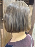 白髪染めハイライトカラー、白髪目立ちにくくなる