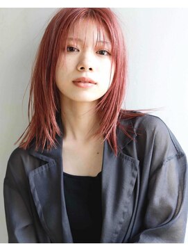 ロッソ ヘアアンドスパ 北千住店(Rosso Hair&SPA) ピンクレイヤー[北千住]