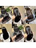 【新導入髪質改善】骨格補正カット×髪質改善ｉｎ×艶カラー 11180