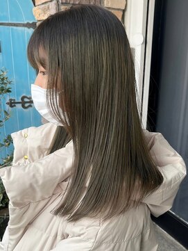 ミル(1001 mille) イルミナカラー/カラー/オリーブカラー￥オリーブベージュ