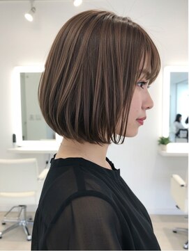 エル 新小岩(elu) 美髪/ワイドバング/レイヤーカット/くすみベージュ/新小岩駅