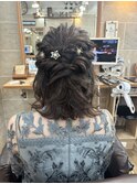 ハーフアップ/ヘアセットは電話予約のみ/Tink横浜　担当Fuku