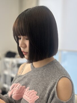 アイシー 表参道(ICY) 新生活オススメ!切りっぱなしボブ