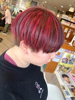 ヘア メイク ココ(hair make coco)&nbsp;ブリーチ×筋感レッド★