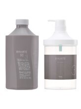 【step4】毛髪補修・強度UP：CFクリームでシスチンを定着させ、PPT補充することで毛髪強度を上げます