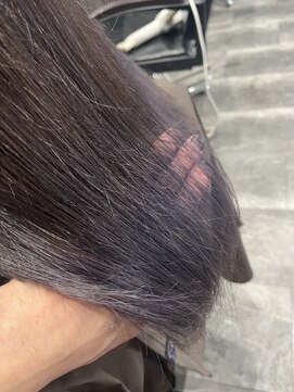 アローズ 荒尾店(arose) グラデーションパープルシルバー！