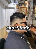 ショートのフェードスタイル　担当西村