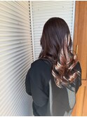 PINK×brown