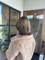 モルフォ ヘアー プロダクト(Morpho Hair Product)&nbsp;ブリーチなしでミルクティーカラー